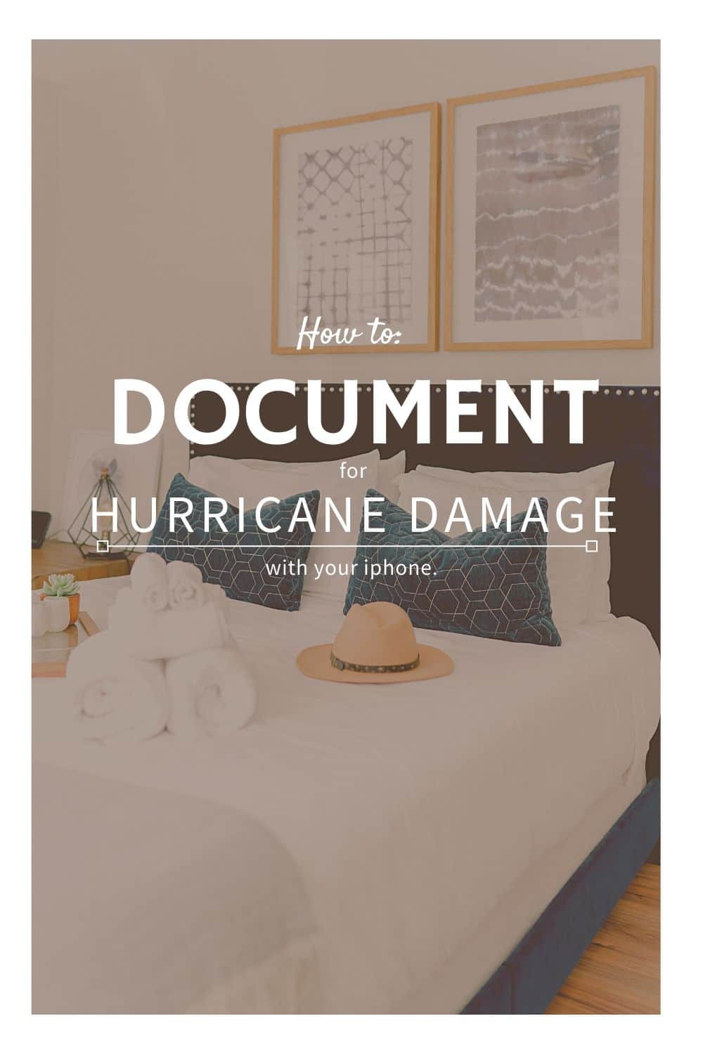 Document Florida Hurricane Damage with Your iPhone Camera